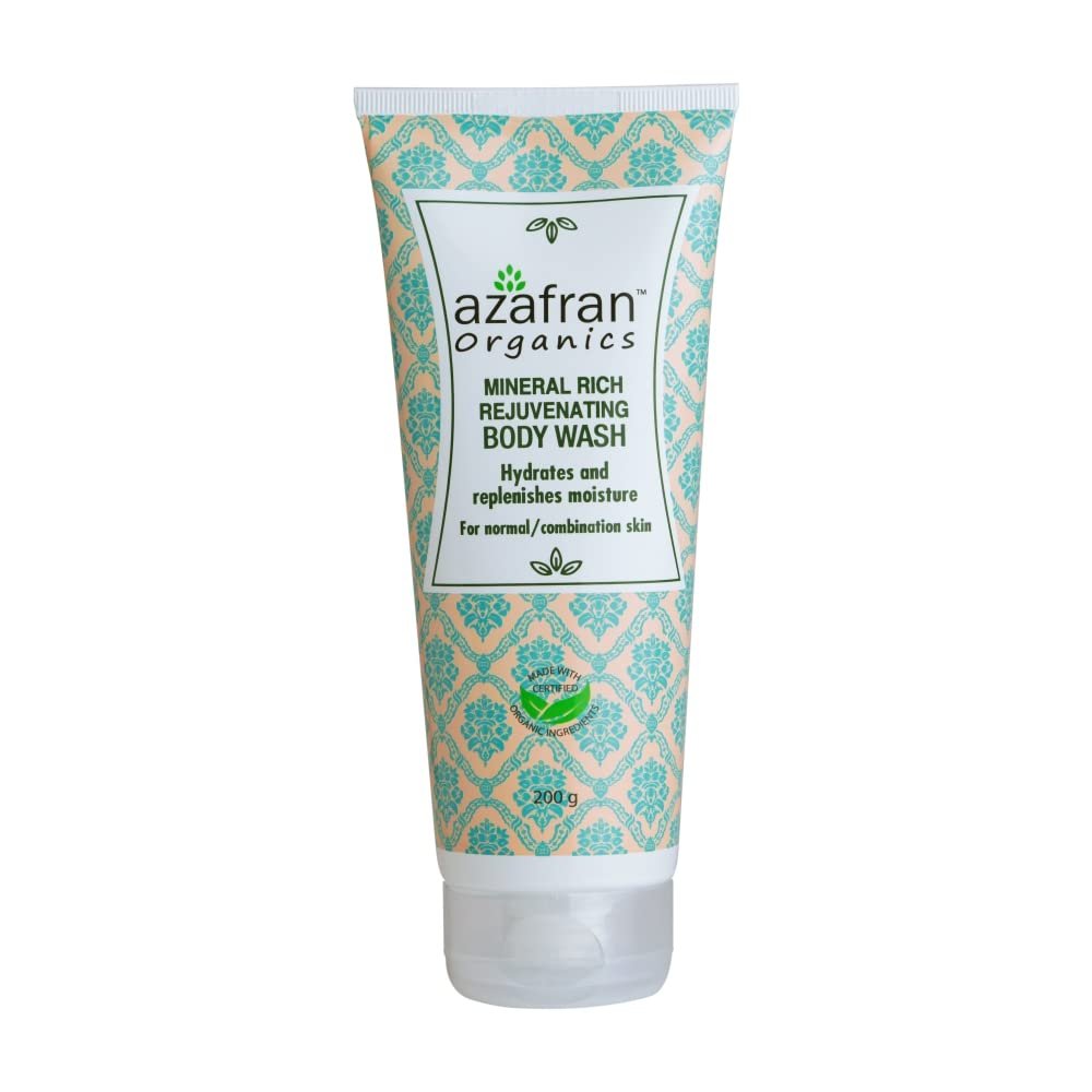 Azafran Organics Mineral Rich Rejuvenating Body Wash