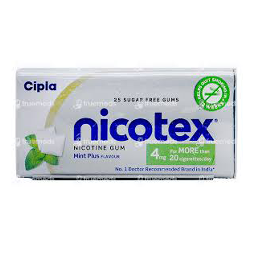 NICOTEX 4MG MINT PLUS