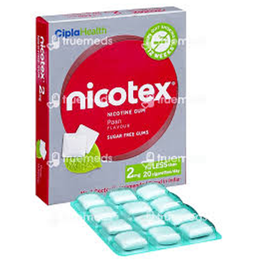 NICOTEX 2MG PAAN FLAVOUR