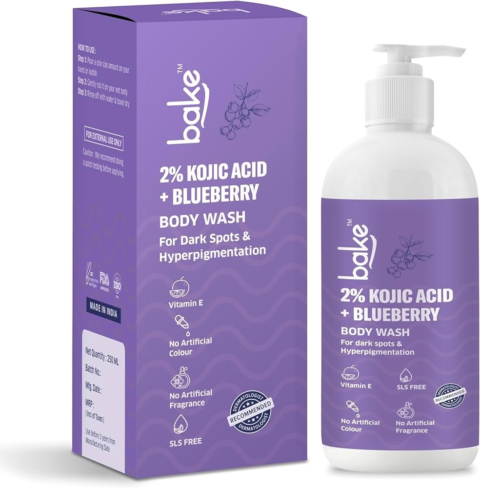 Bake 2% Kojic Acid + Blueberry Body Wash